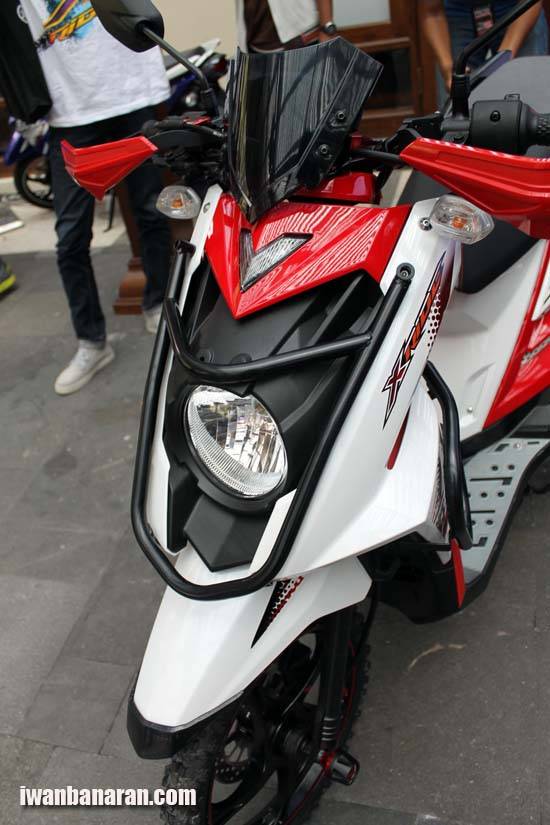 Foto detil Yamaha X Ride adventure edition monggo 