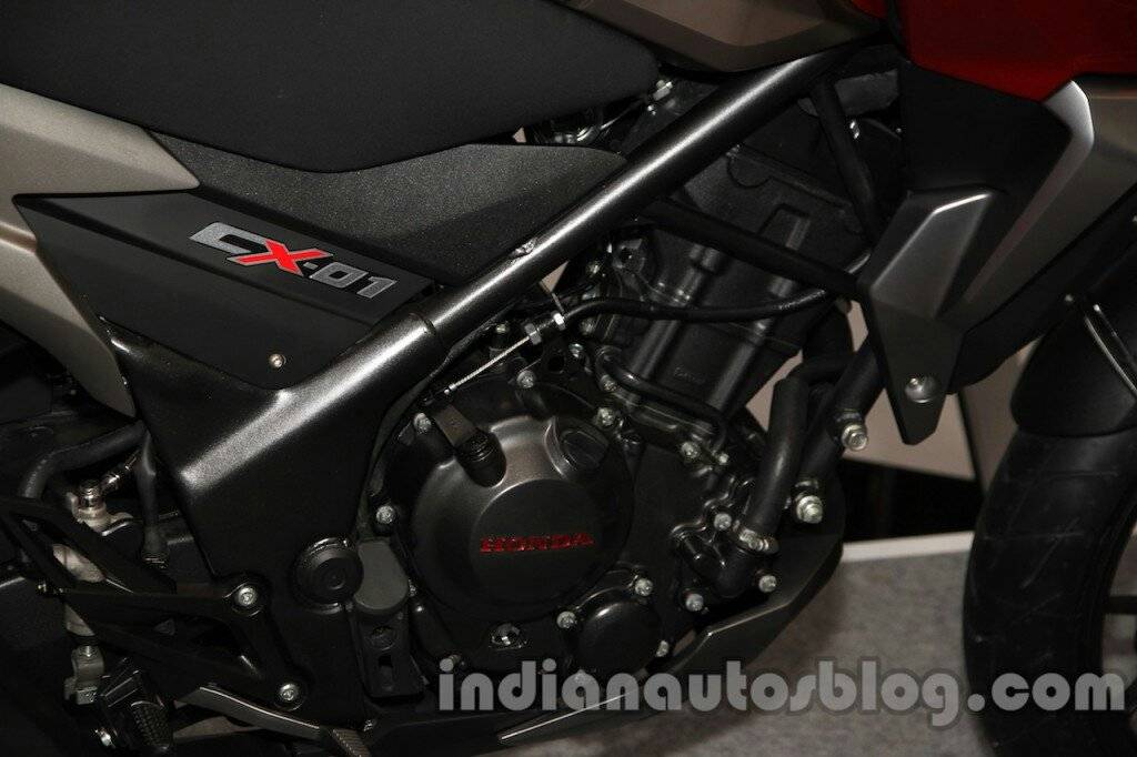 Honda India pamerkan sport CX01 concept. Semoga next Tiger 