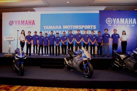 Para pebalap Yamaha Asia yang akan berkompetisi di Asia Road Racing Championship 2015