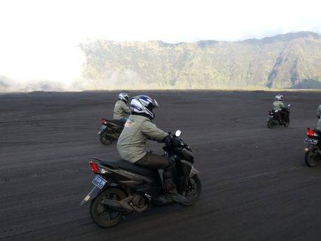 Tour de Soul naik All New Soul GT 125 menyusuri kawasan Gunung Bromo Probolinggo Jawa Timur (2)