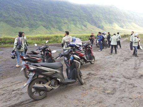 Tour de Soul naik All New Soul GT 125 menyusuri kawasan Gunung Bromo Probolinggo Jawa Timur (3)