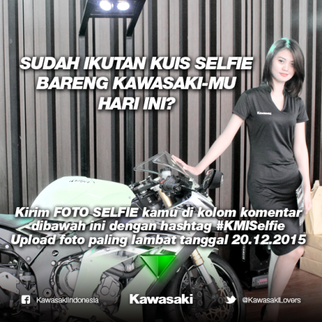 Kawasaki selfie
