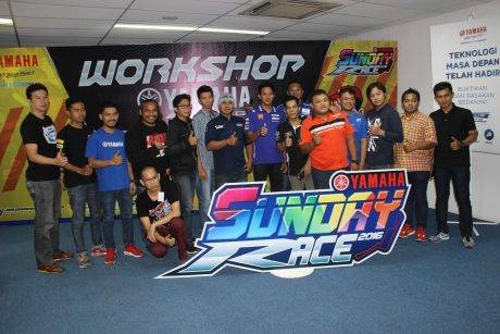 Workshop teori dan praktek untuk komunitas R Series persiapan Yamaha Sunday Race