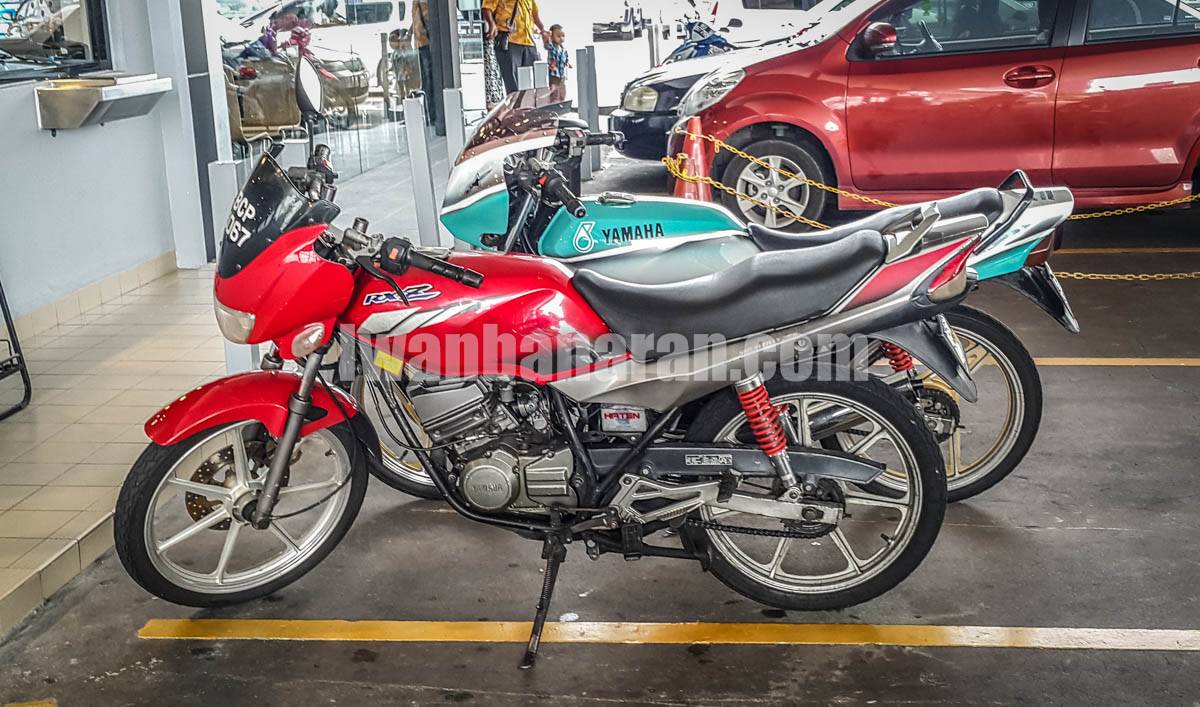 Foto Malaysia : Pesona Yamaha RX-Z tidak pernah pudar 