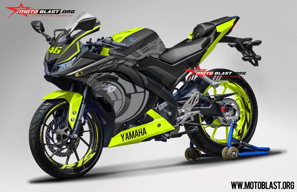 Yamaha new R15 facelift versi VR46 garapan lek Joe 