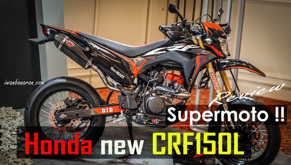 Bedah Spesifikasi Honda CRF150L Versi Supermoto Bikin Jenggotan