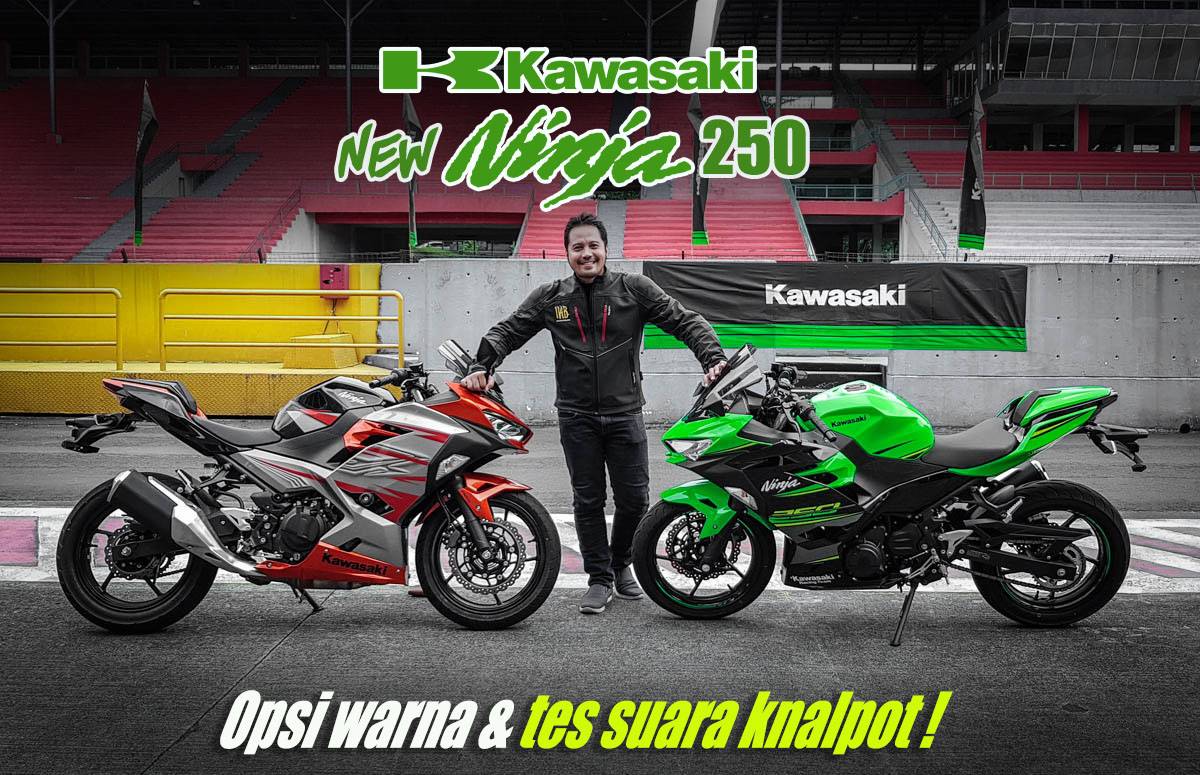 Mega Gallery Video Pilihan Warna Kawasaki All New Ninja 250