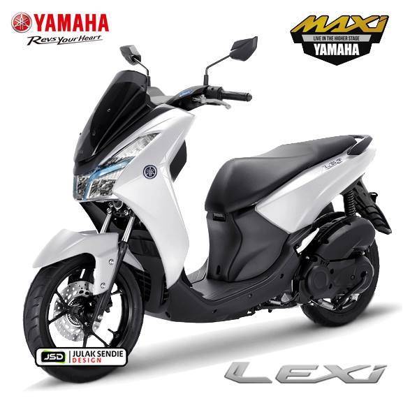 Yamaha-lexi-warna-putih - Iwanbanaran.com