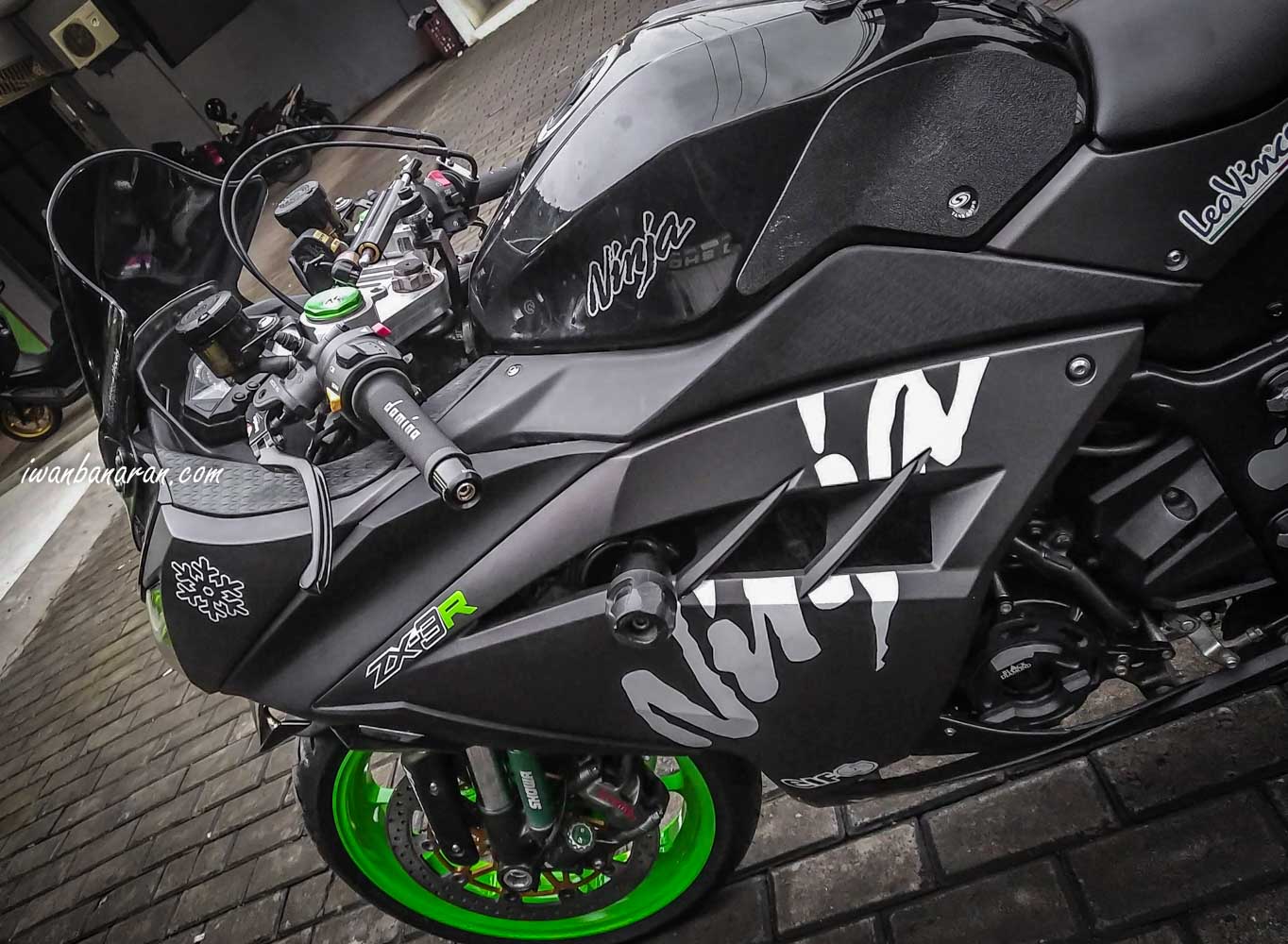 Modifikasi Kawasaki Ninja 250 FI Ini Habiskan 150 Jutaan Ediann