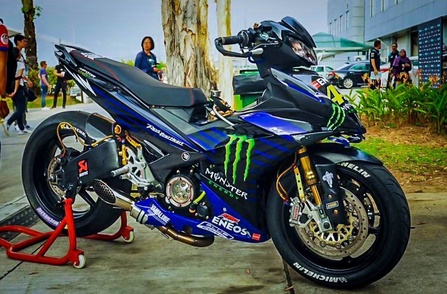 Yamaha MX King 2019 versi Monster Energy nongol di 